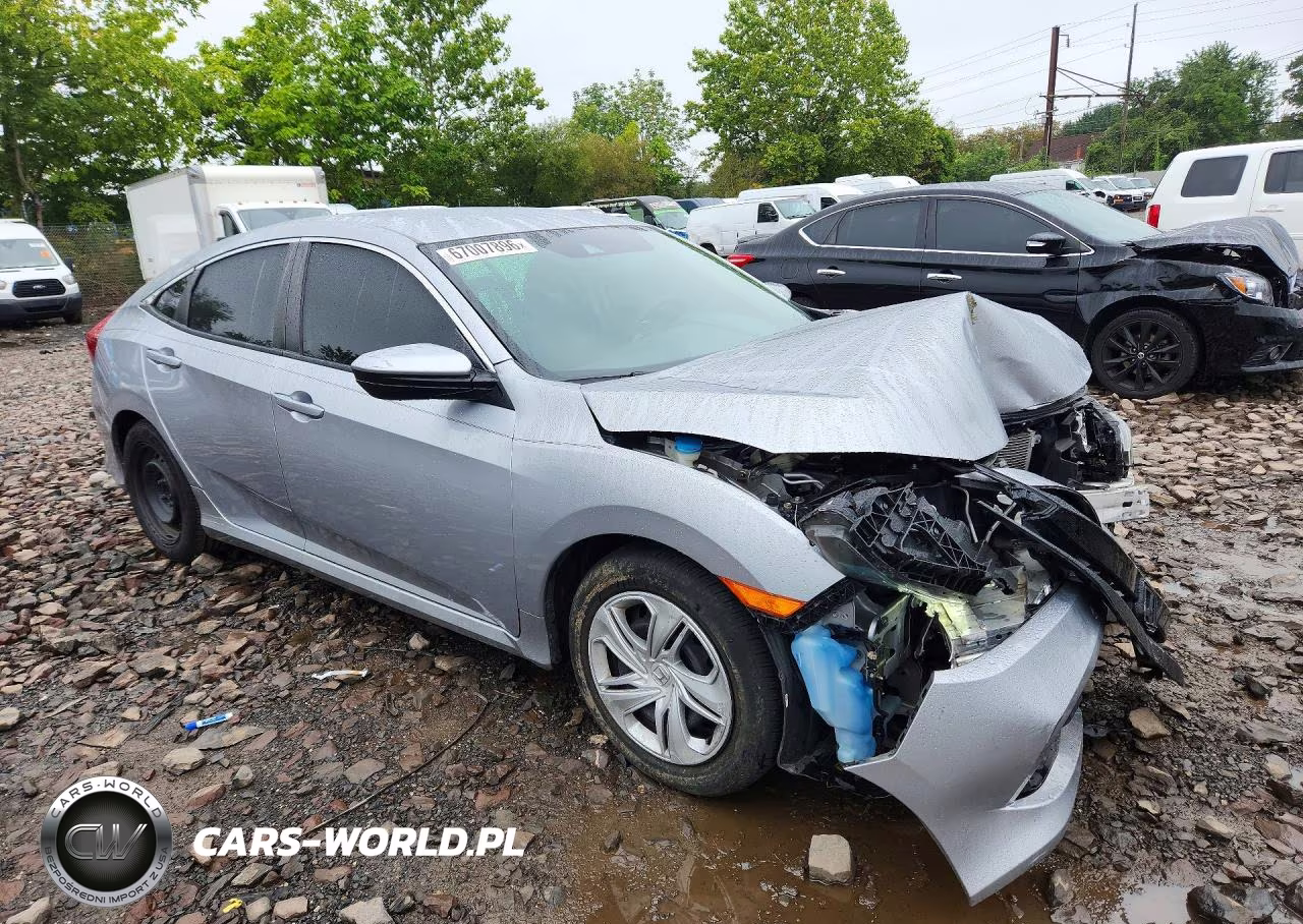 2021 Honda Civic Lx VIN:2HGFC2F65MH539287 - 4
