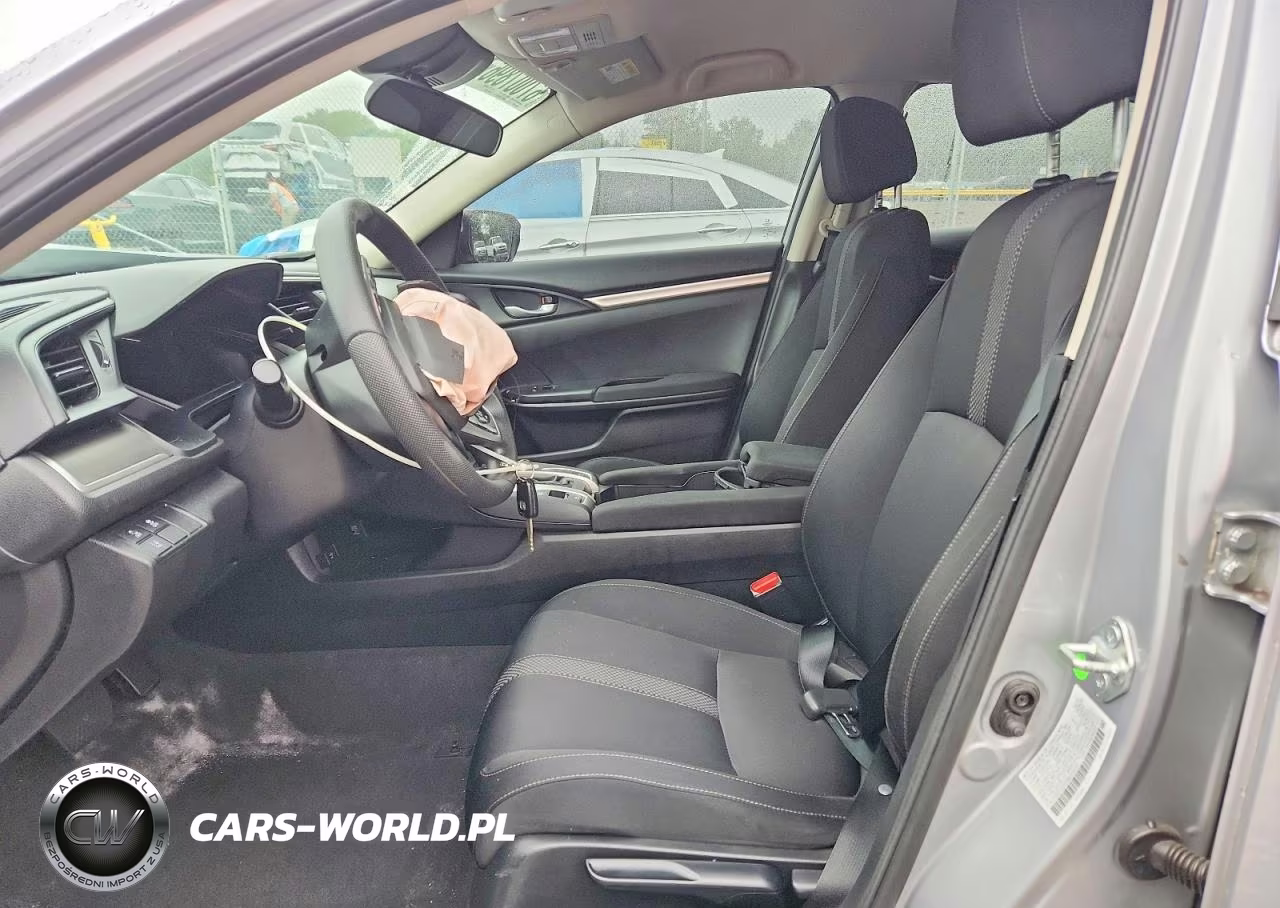 2021 Honda Civic Lx VIN:2HGFC2F65MH539287 - 7