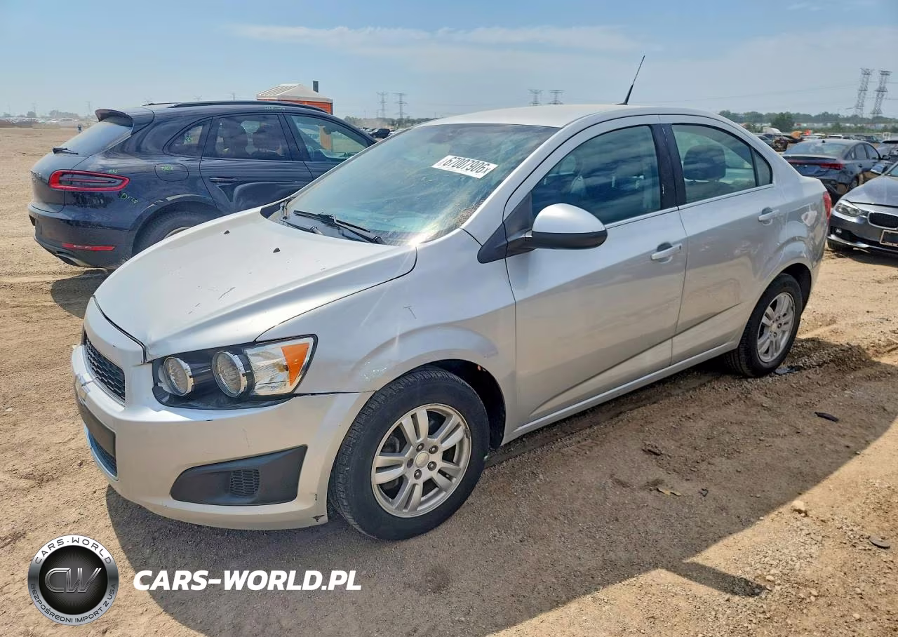 2013 Chevrolet Sonic Lt VIN:1G1JC5SHXD4217106 - 1
