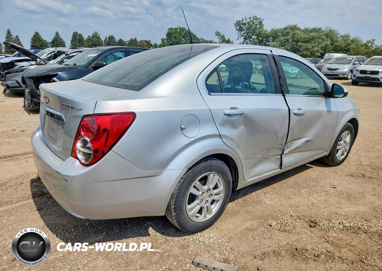 2013 Chevrolet Sonic Lt VIN:1G1JC5SHXD4217106 - 3