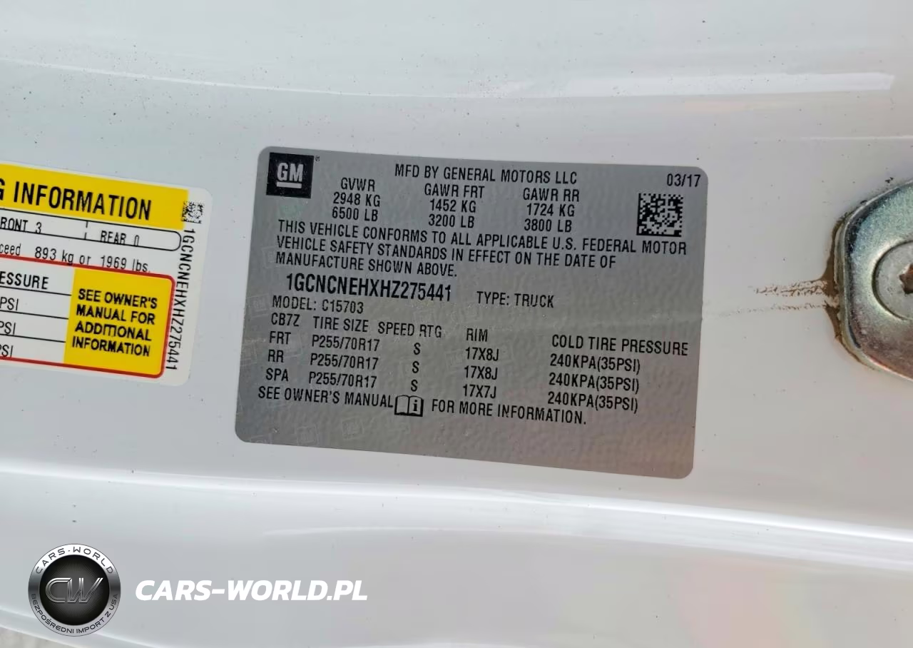 2017 Chevrolet Silverado C1500 VIN:1GCNCNEHXHZ275441 - 13