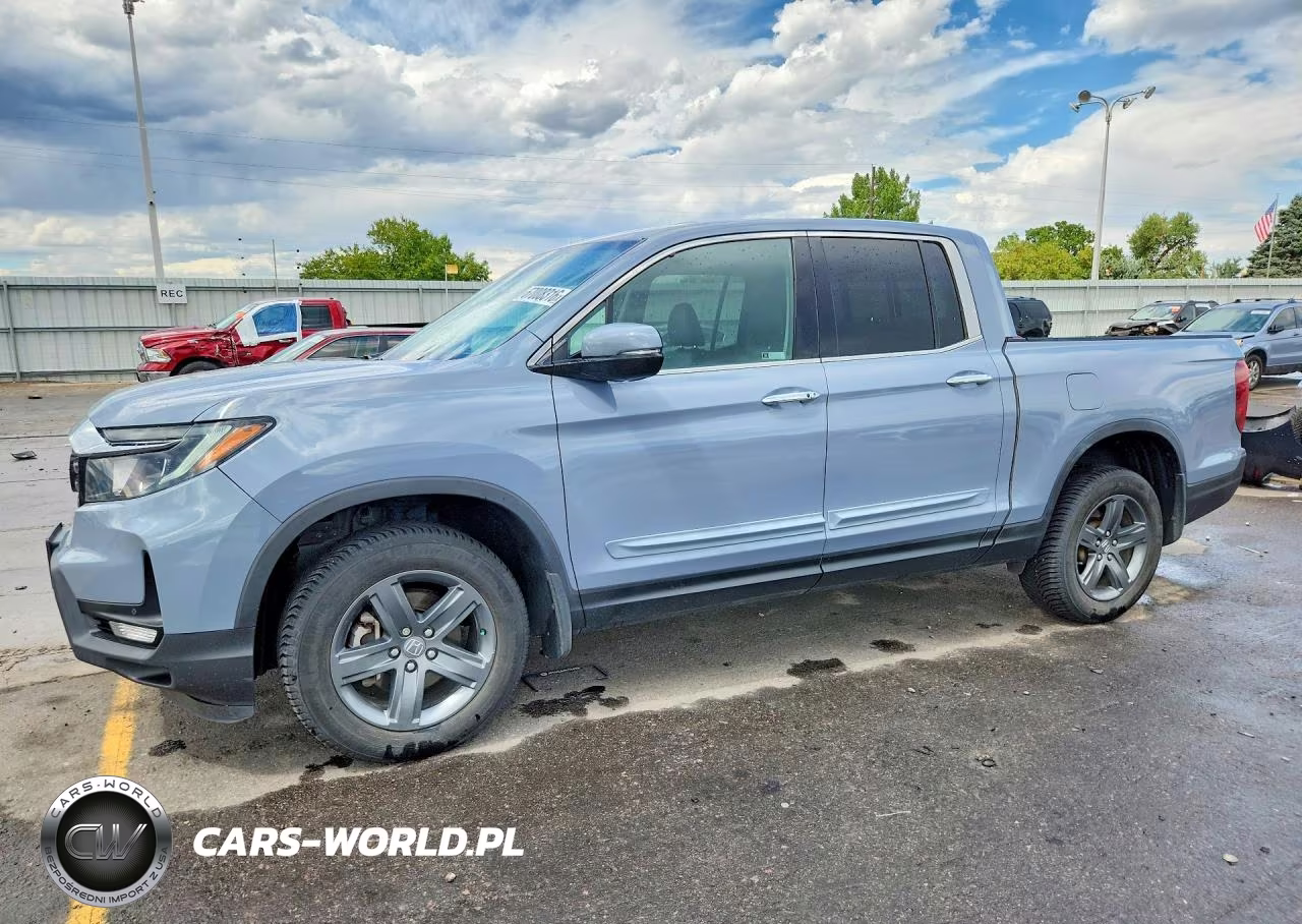2022 Honda Ridgeline Rtl VIN:5FPYK3F71NB024407 - 1
