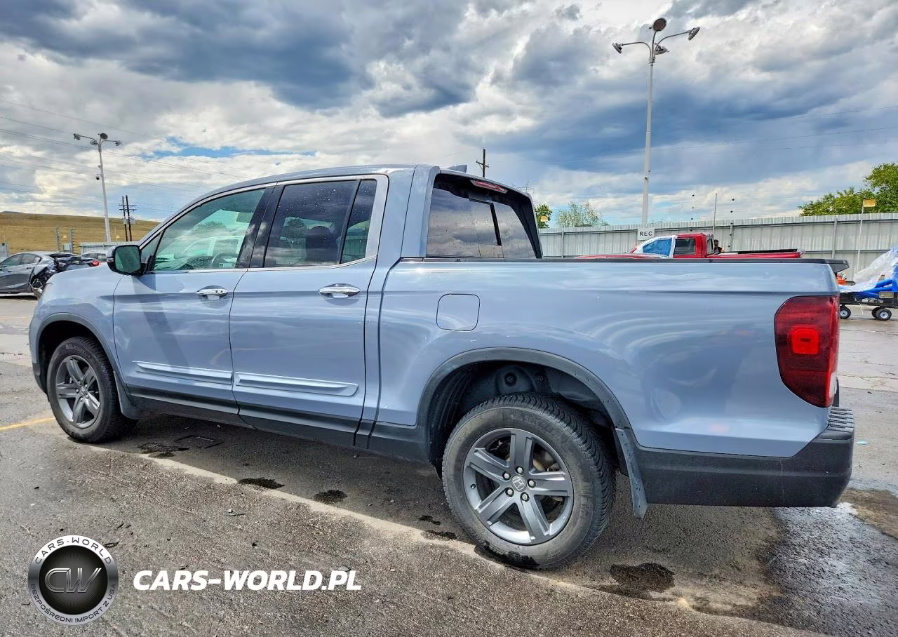 2022 Honda Ridgeline Rtl VIN:5FPYK3F71NB024407 - 2