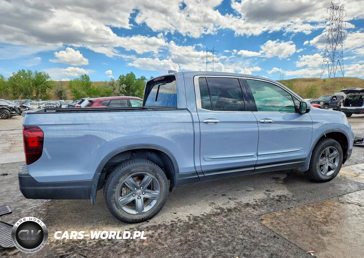 2022 Honda Ridgeline Rtl VIN:5FPYK3F71NB024407 - 3