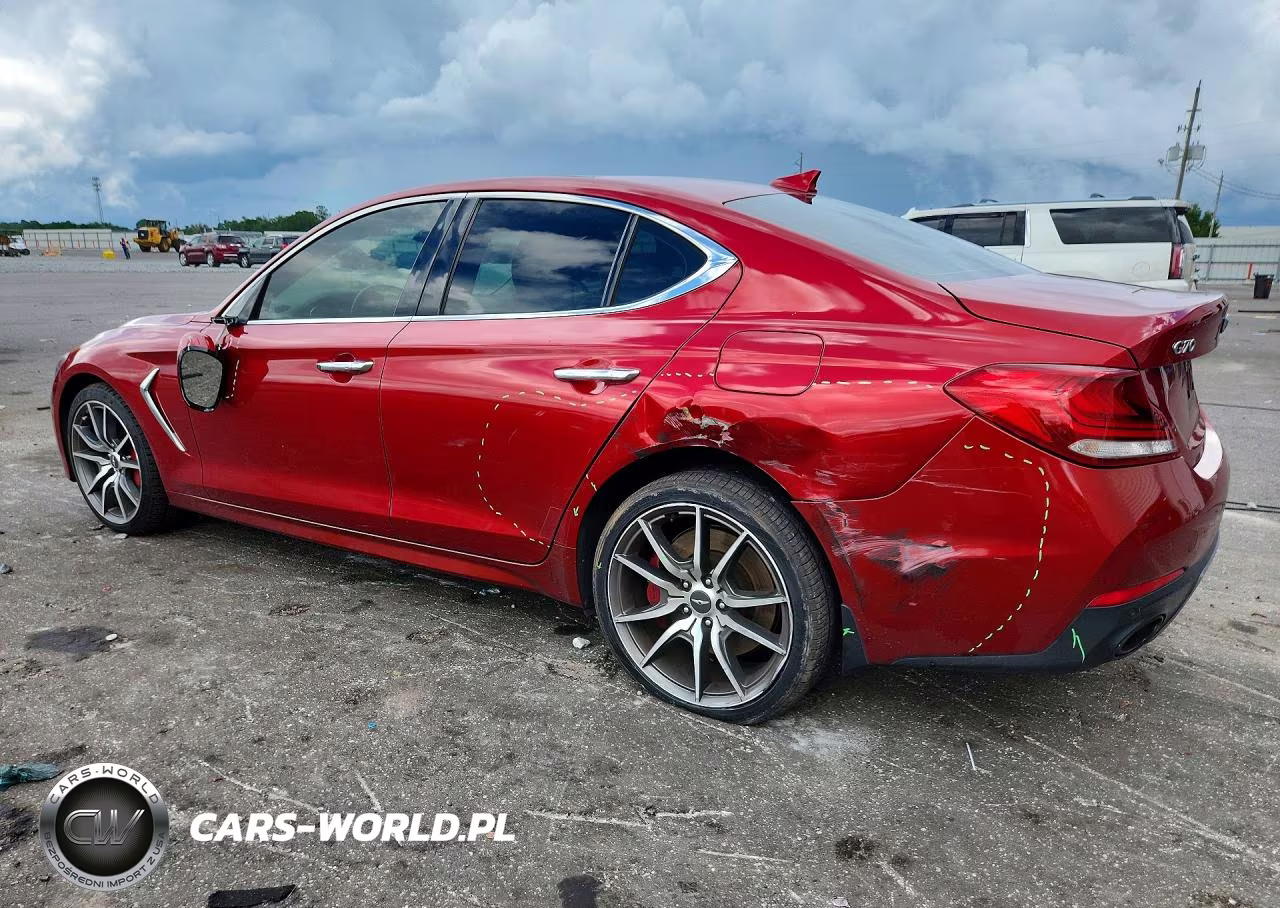 2020 Genesis G70 Elite VIN:KMTG74LE8LU046411 - 2