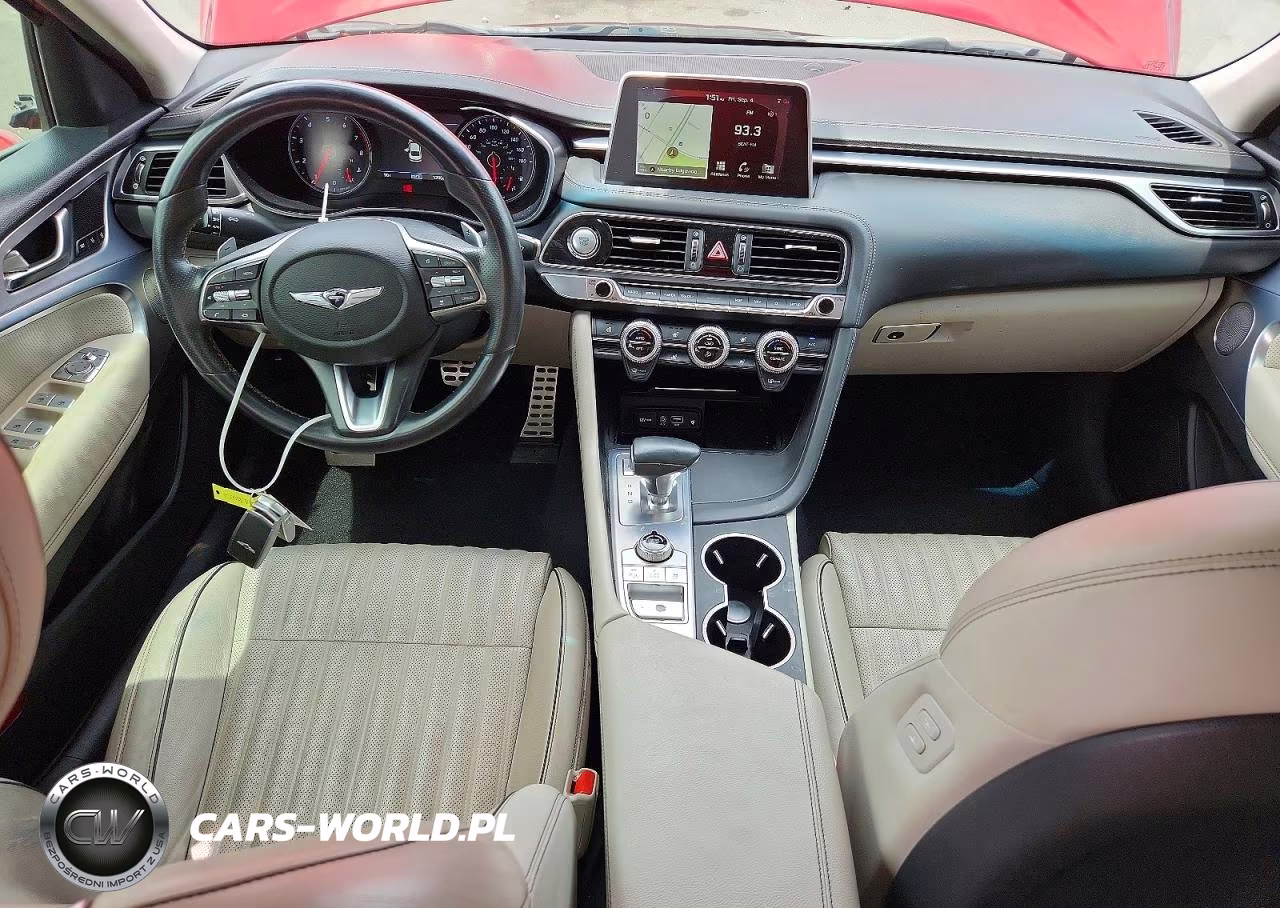 2020 Genesis G70 Elite VIN:KMTG74LE8LU046411 - 8