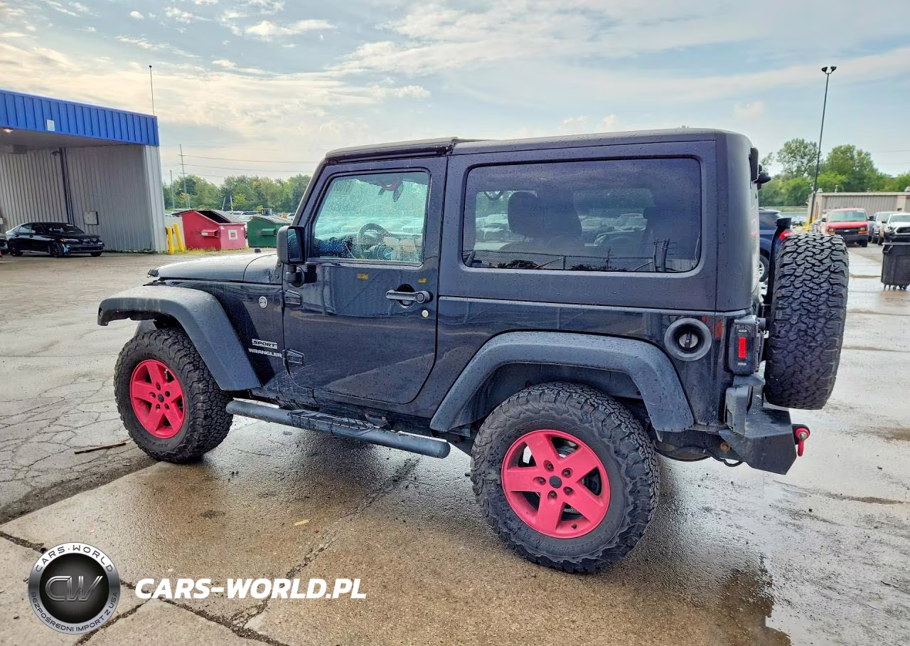2012 Jeep Wrangler Sport VIN:1C4AJWAGXCL198508 - 2