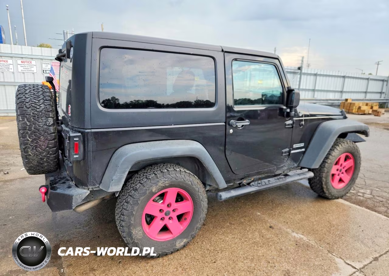 2012 Jeep Wrangler Sport VIN:1C4AJWAGXCL198508 - 3