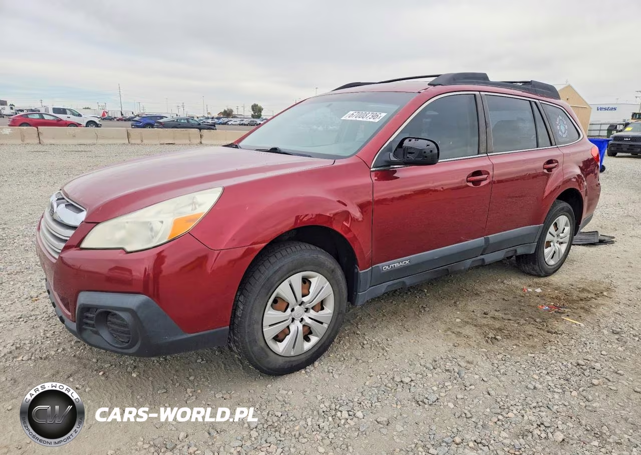 2013 Subaru Outback 2.5I VIN:4S4BRCAC0D3205178 - 1