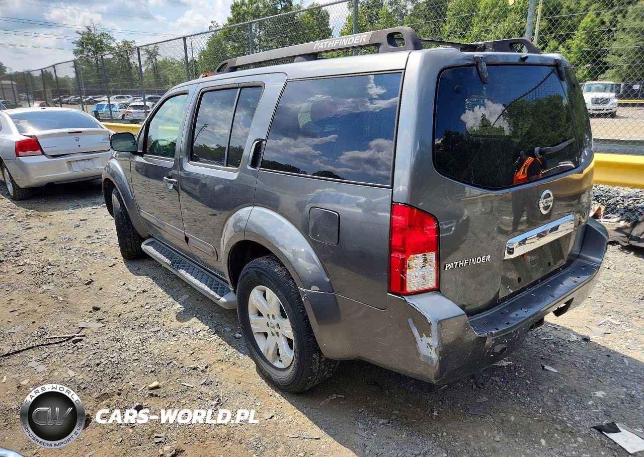 2007 Nissan Pathfinder S VIN:5N1AR18WX7C634963 - 2