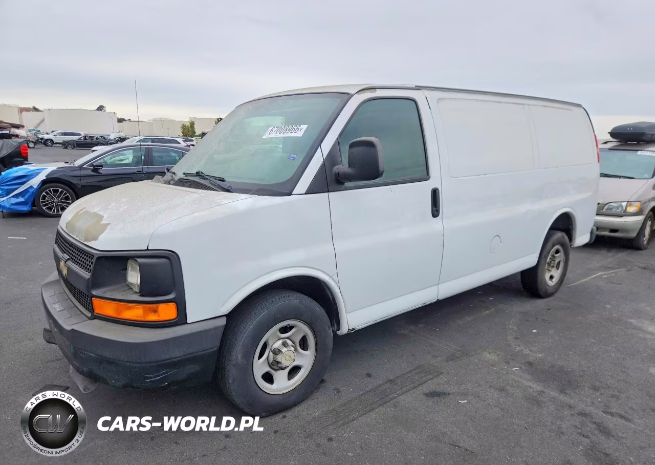 2008 Chevrolet Express G1500 Delivery Van VIN:1GCFG15X381150336 - 1