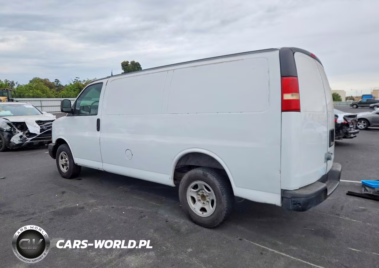 2008 Chevrolet Express G1500 Delivery Van VIN:1GCFG15X381150336 - 2