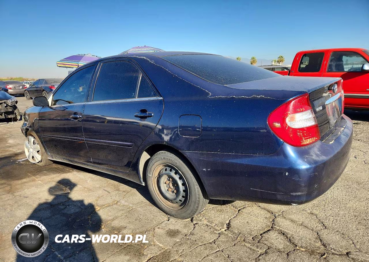 2004 Toyota Camry Le VIN:4T1BE32K64U378165 - 2