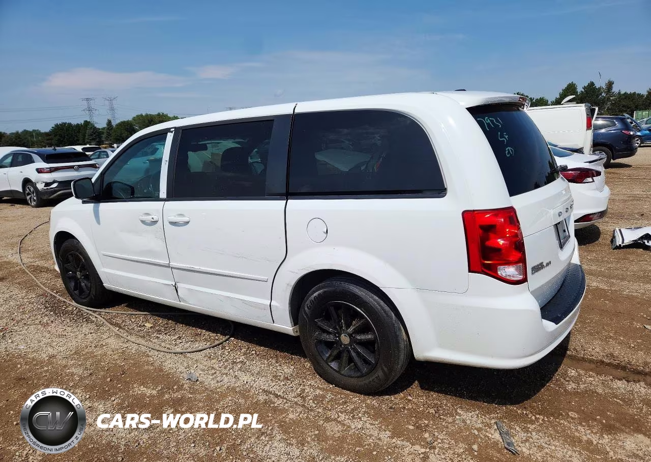 2016 Dodge Grand Caravan Se VIN:2C4RDGBG5GR196029 - 2