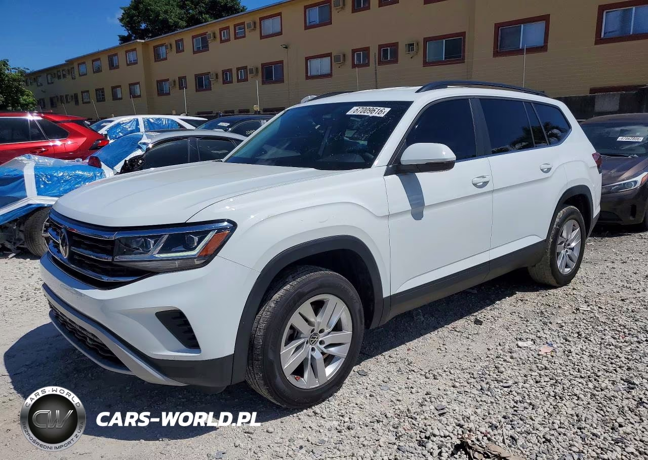 2021 Volkswagen Atlas S VIN:1V2AP2CA9MC597099 - 1