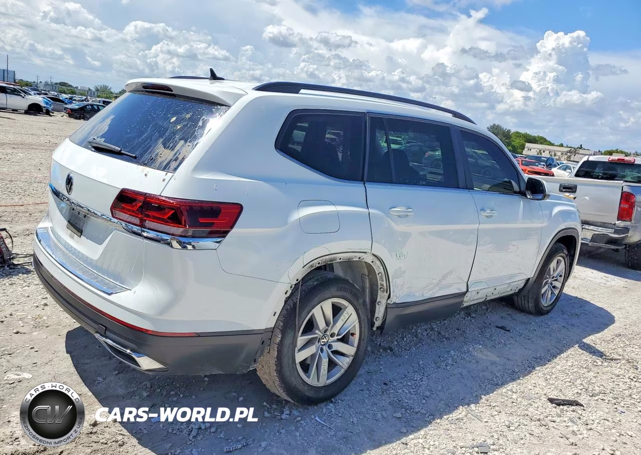 2021 Volkswagen Atlas S VIN:1V2AP2CA9MC597099 - 3