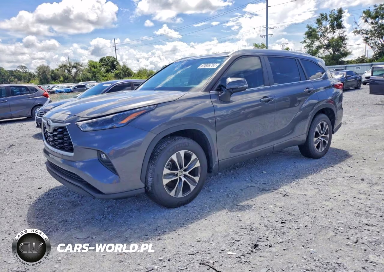 2023 Toyota Highlander Xle VIN:5TDKDRAH9PS030739 - 1