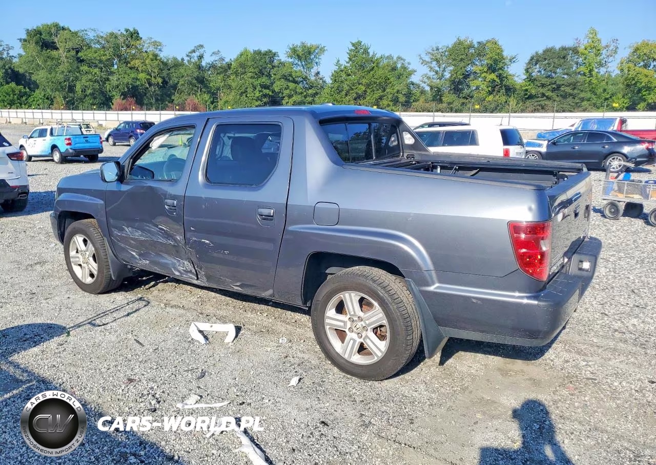 2011 Honda Ridgeline Rtl VIN:5FPYK1F52BB453067 - 2