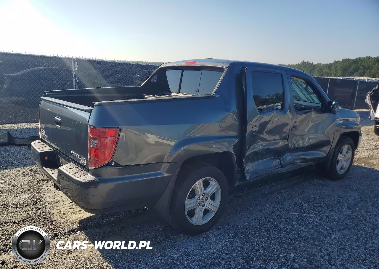 2011 Honda Ridgeline Rtl VIN:5FPYK1F52BB453067 - 3