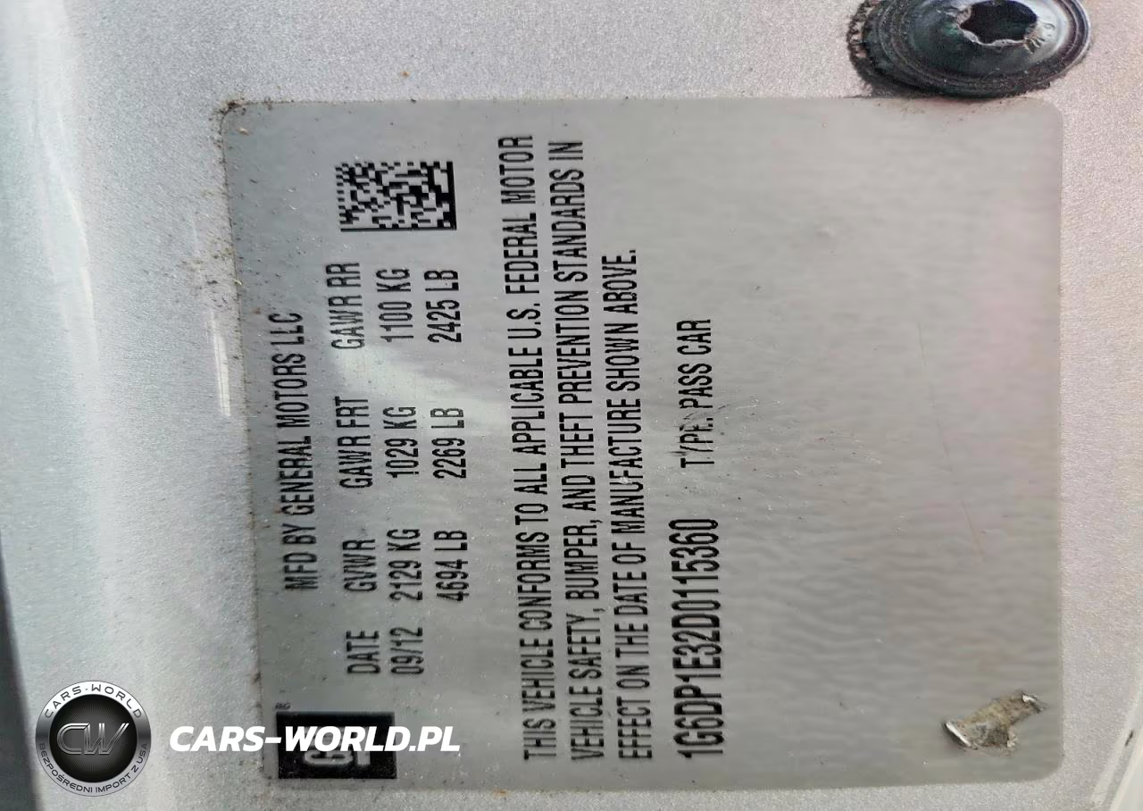 2013 Cadillac Cts Premium Collection VIN:1G6DP1E32D0115360 - 12