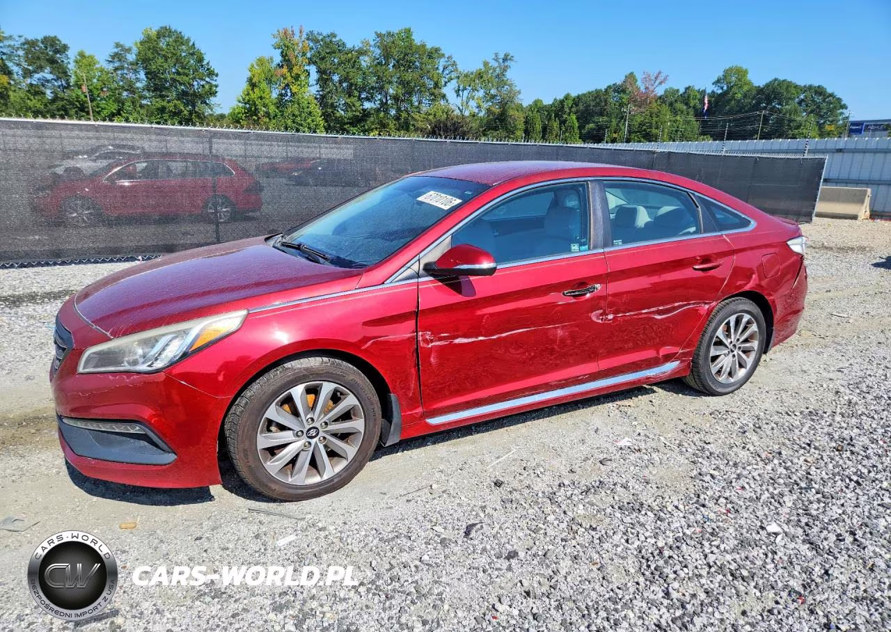 2015 Hyundai Sonata Sport VIN:5NPE34AF8FH163370 - 1