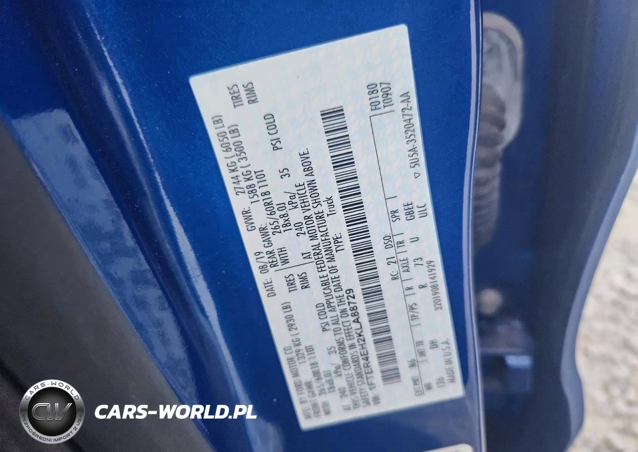 2019 Ford Ranger Xl VIN:1FTER4EH2KLA88729 - 13