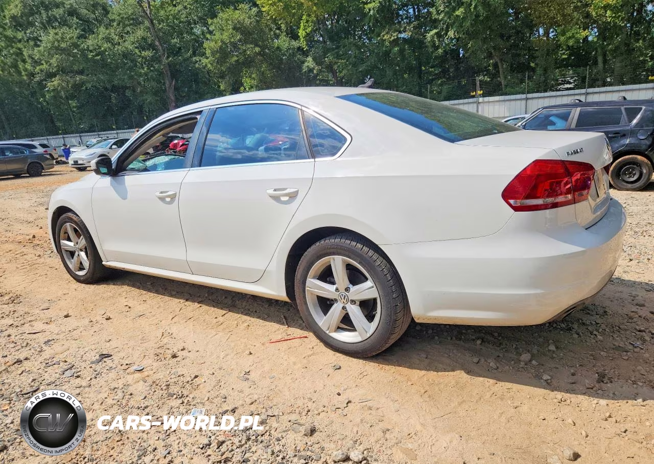 2013 Volkswagen Passat Se VIN:1VWBH7A32DC068708 - 2
