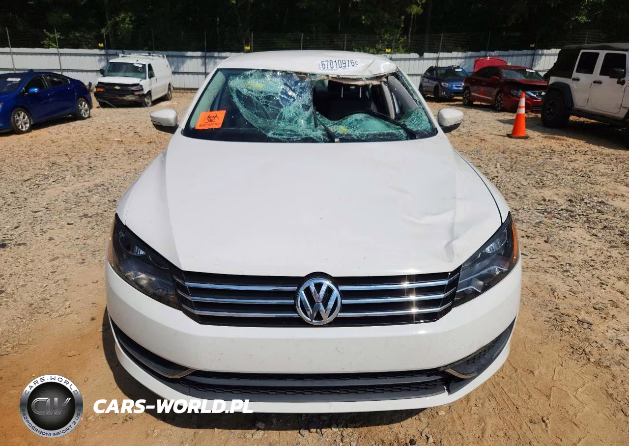 2013 Volkswagen Passat Se VIN:1VWBH7A32DC068708 - 5