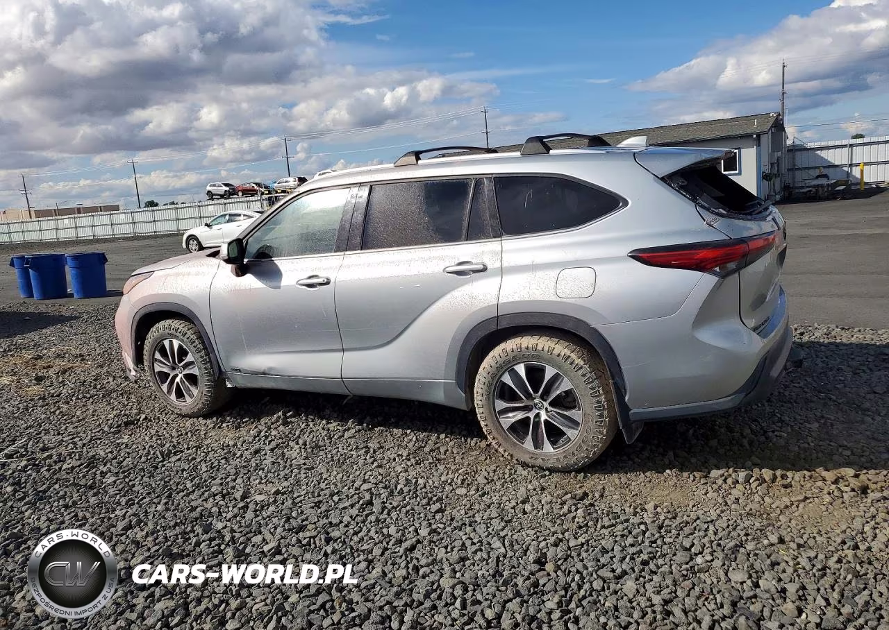 2022 Toyota Highlander Hybrid Xle VIN:5TDGBRCH6NS542562 - 2