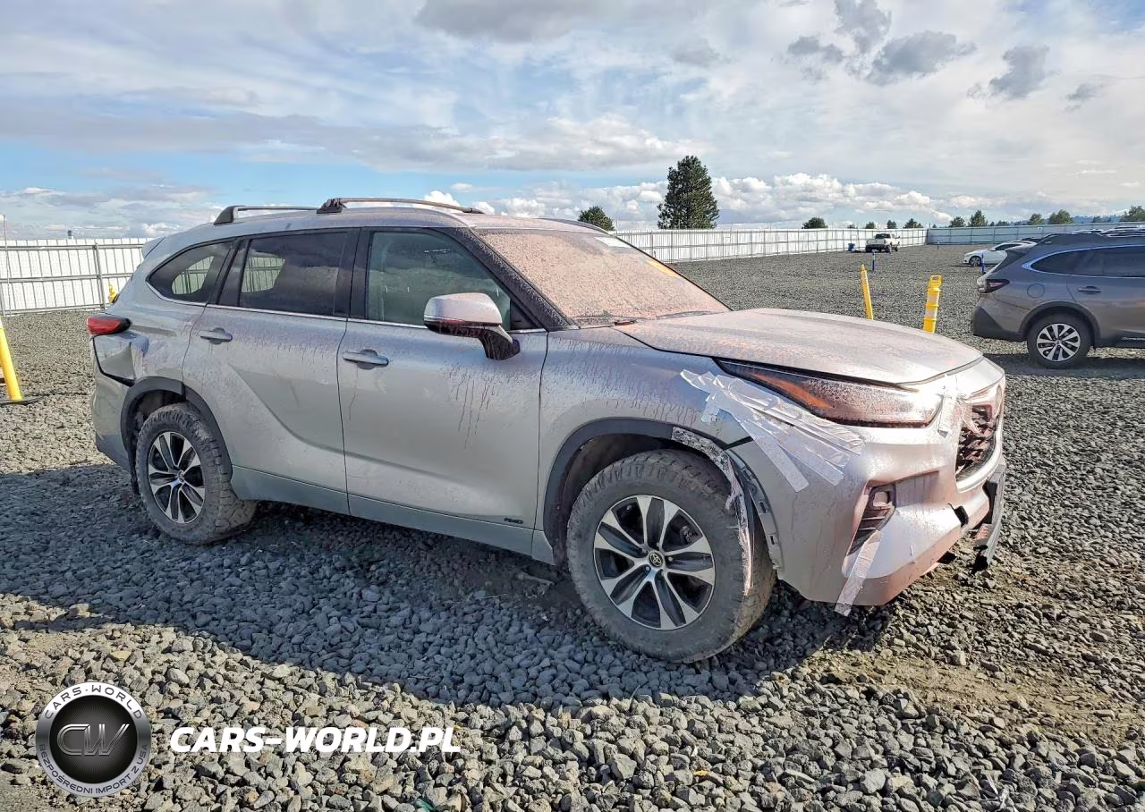 2022 Toyota Highlander Hybrid Xle VIN:5TDGBRCH6NS542562 - 4
