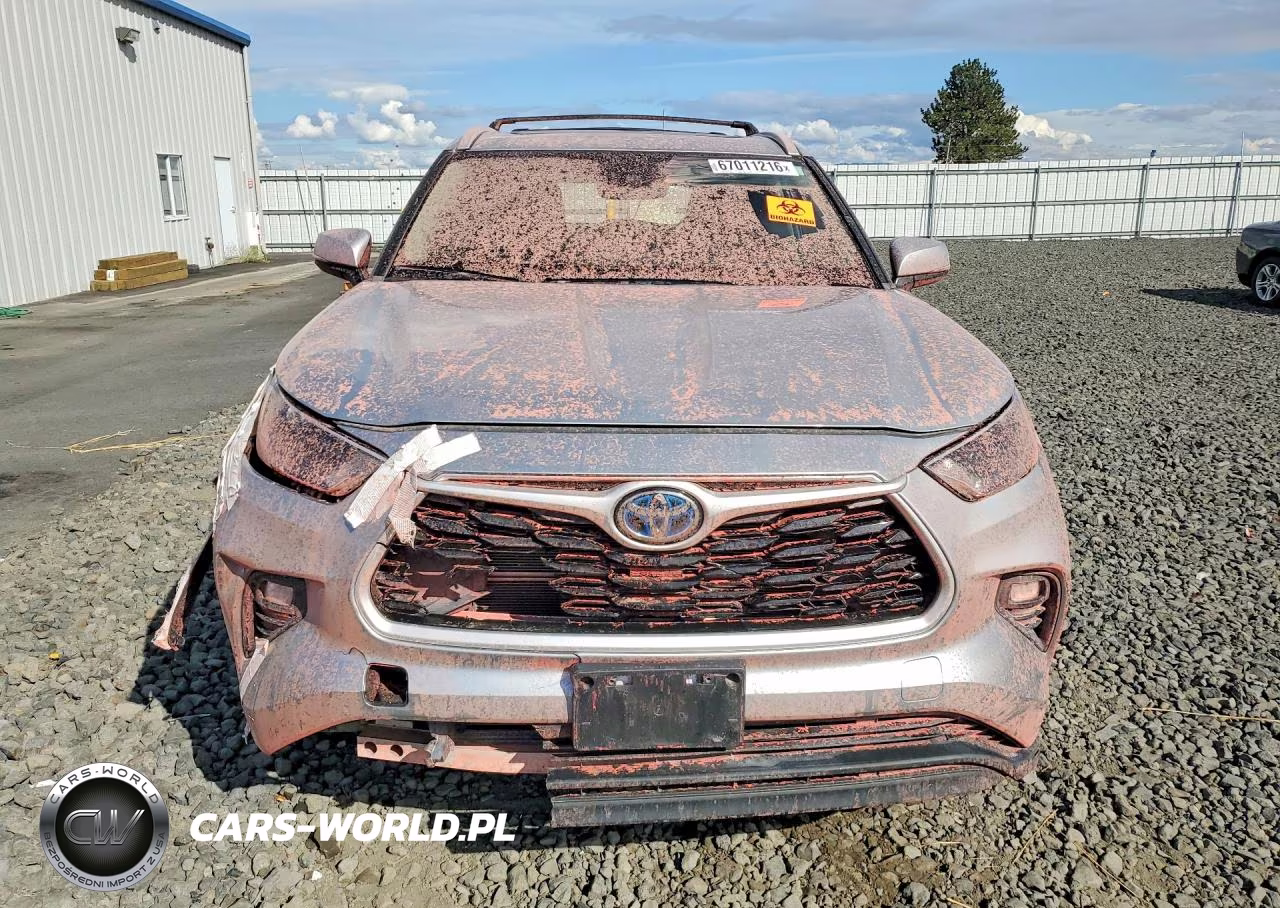 2022 Toyota Highlander Hybrid Xle VIN:5TDGBRCH6NS542562 - 5