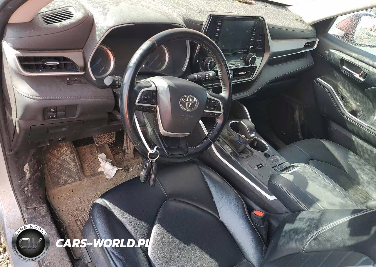2022 Toyota Highlander Hybrid Xle VIN:5TDGBRCH6NS542562 - 8