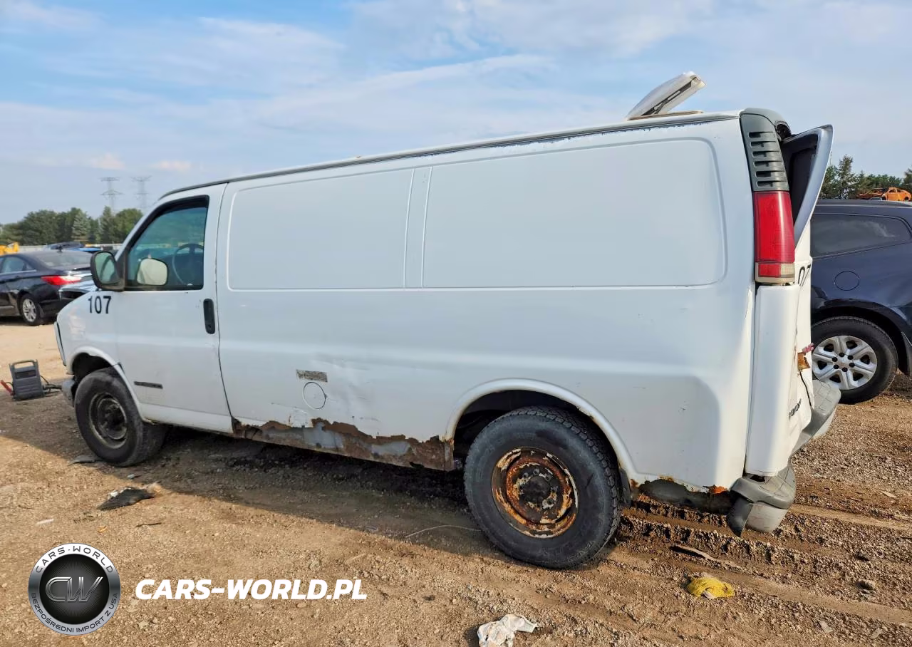 2000 GMC Savana G3500 VIN:1GTHG35R8Y1221679 - 2
