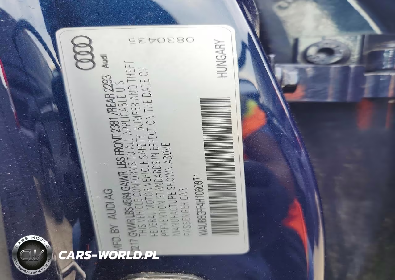2017 Audi A3 Premium VIN:WAUB8GFF4H1060971 - 12