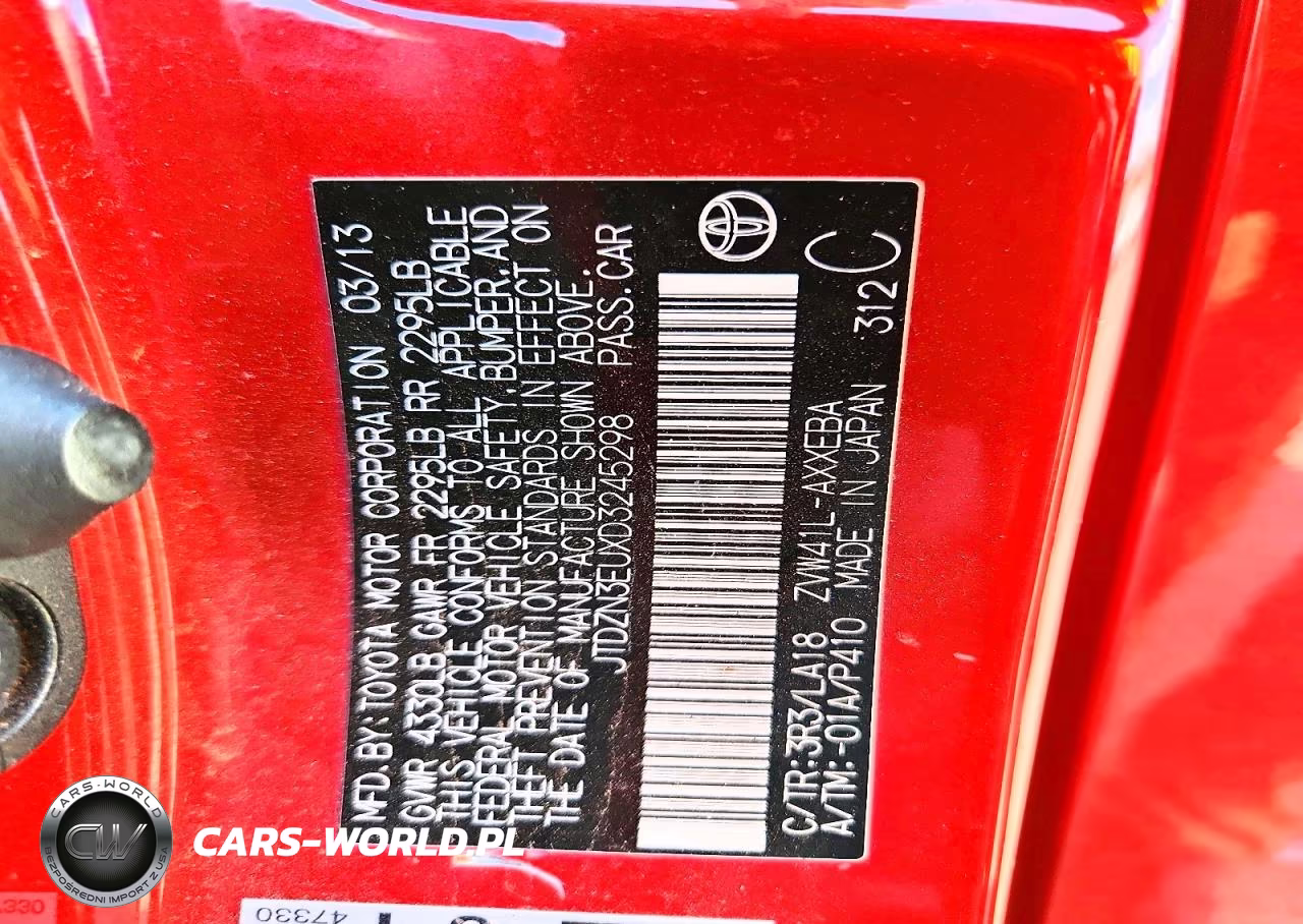 2013 Toyota Prius V Five VIN:JTDZN3EUXD3245298 - 12