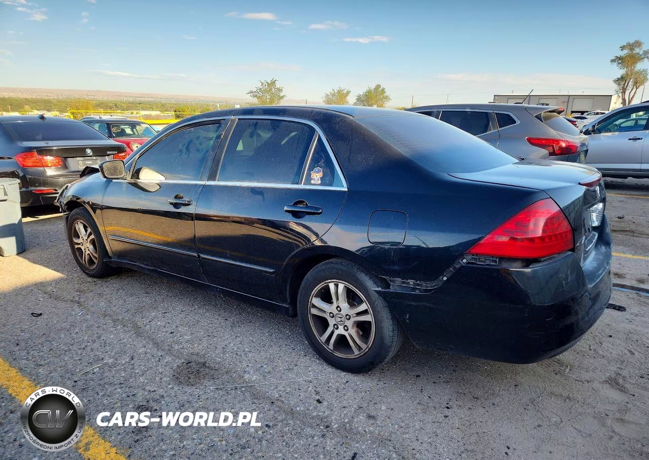 2007 Honda Accord Ex VIN:1HGCM56767A225354 - 2