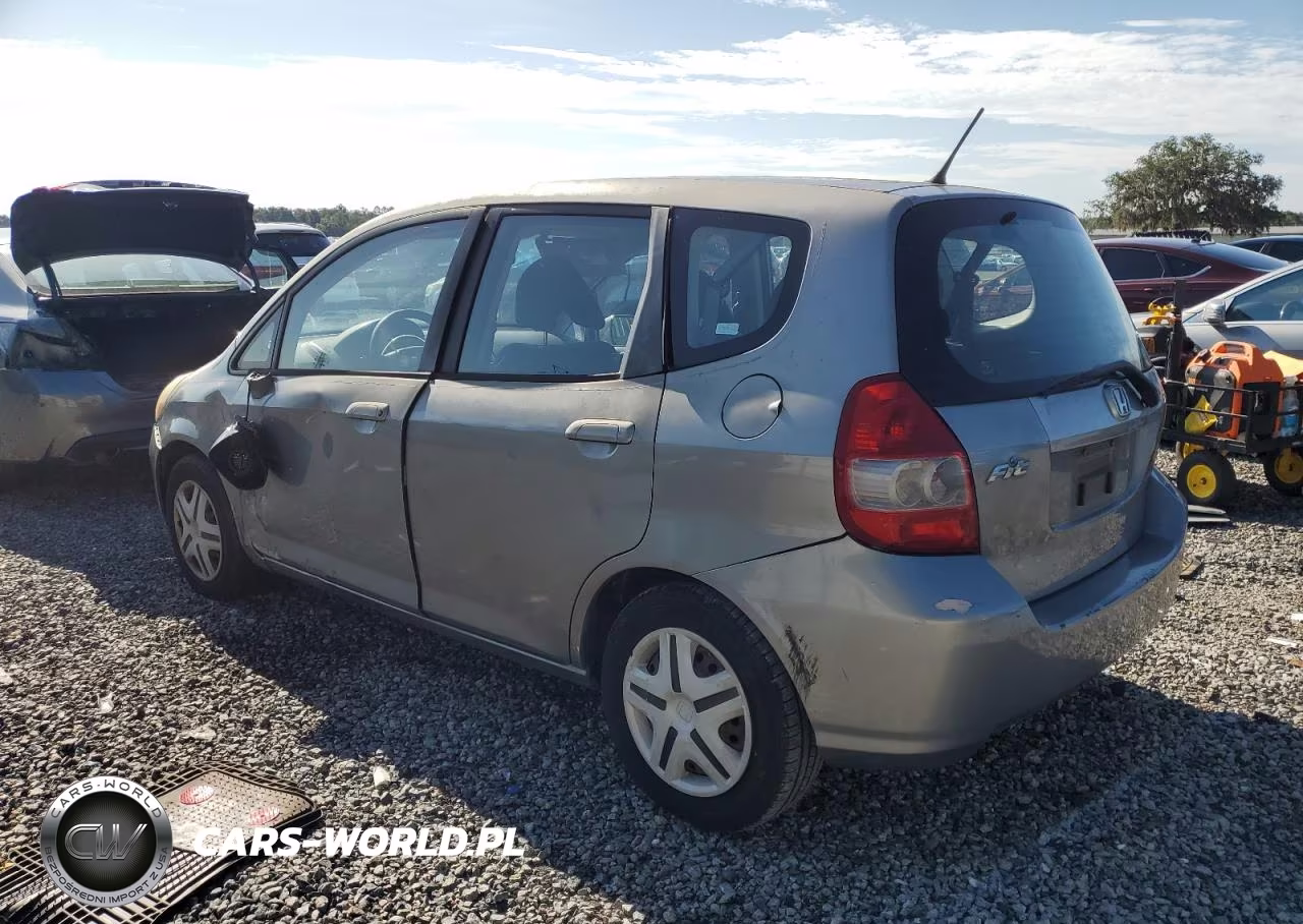2007 Honda Fit VIN:JHMGD37467S003687 - 2