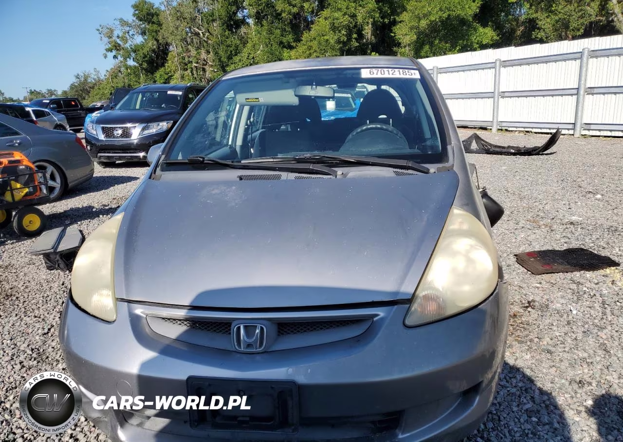2007 Honda Fit VIN:JHMGD37467S003687 - 5