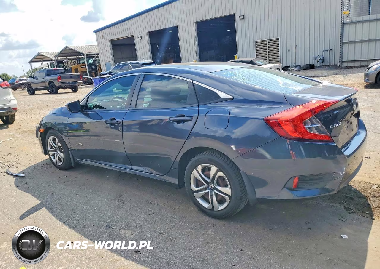2016 Honda Civic Lx VIN:19XFC2F54GE082851 - 2