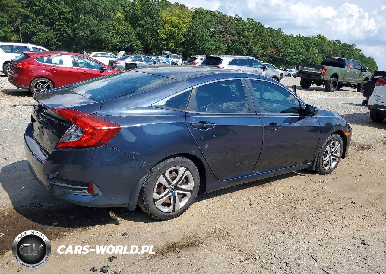 2016 Honda Civic Lx VIN:19XFC2F54GE082851 - 3