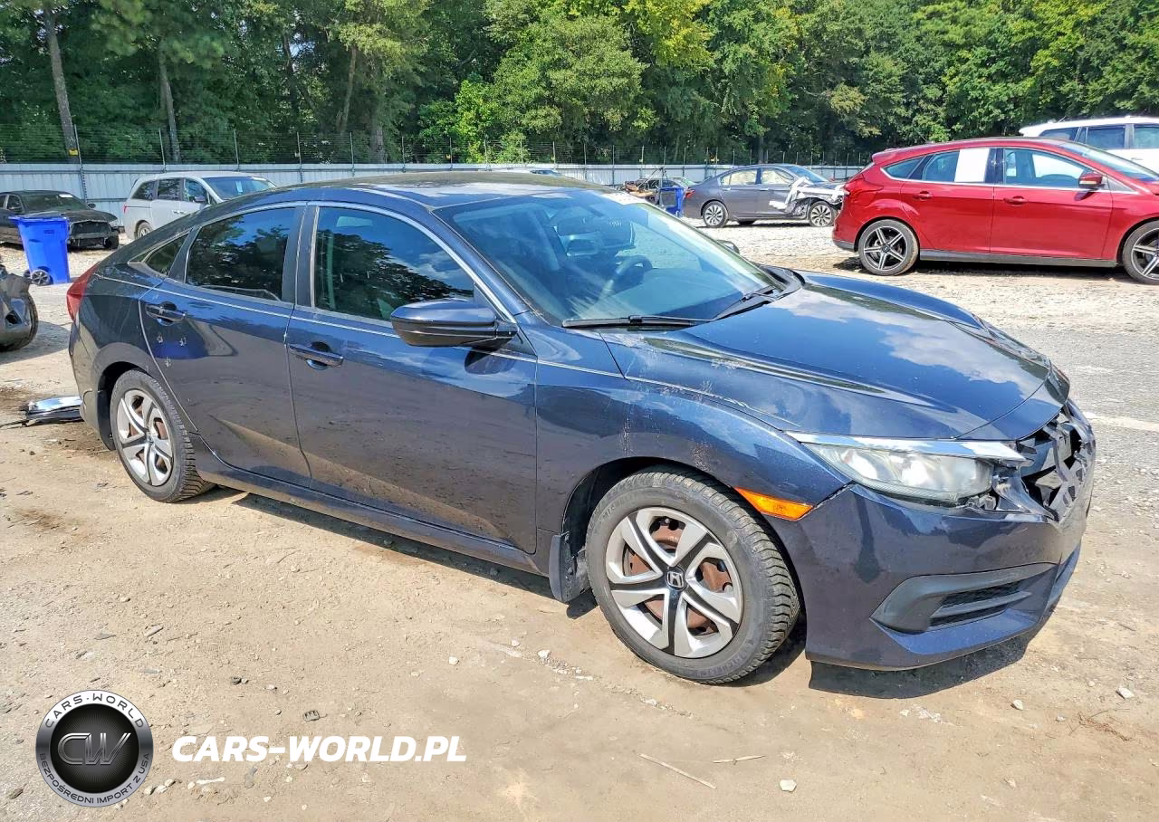 2016 Honda Civic Lx VIN:19XFC2F54GE082851 - 4