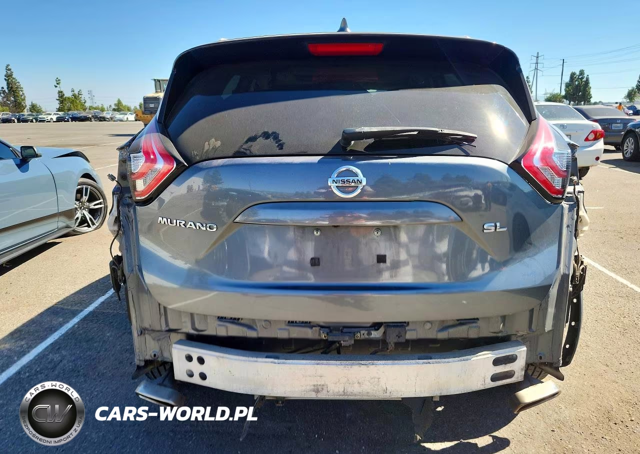2018 Nissan Murano Sl VIN:5N1AZ2MG9JN185663 - 6