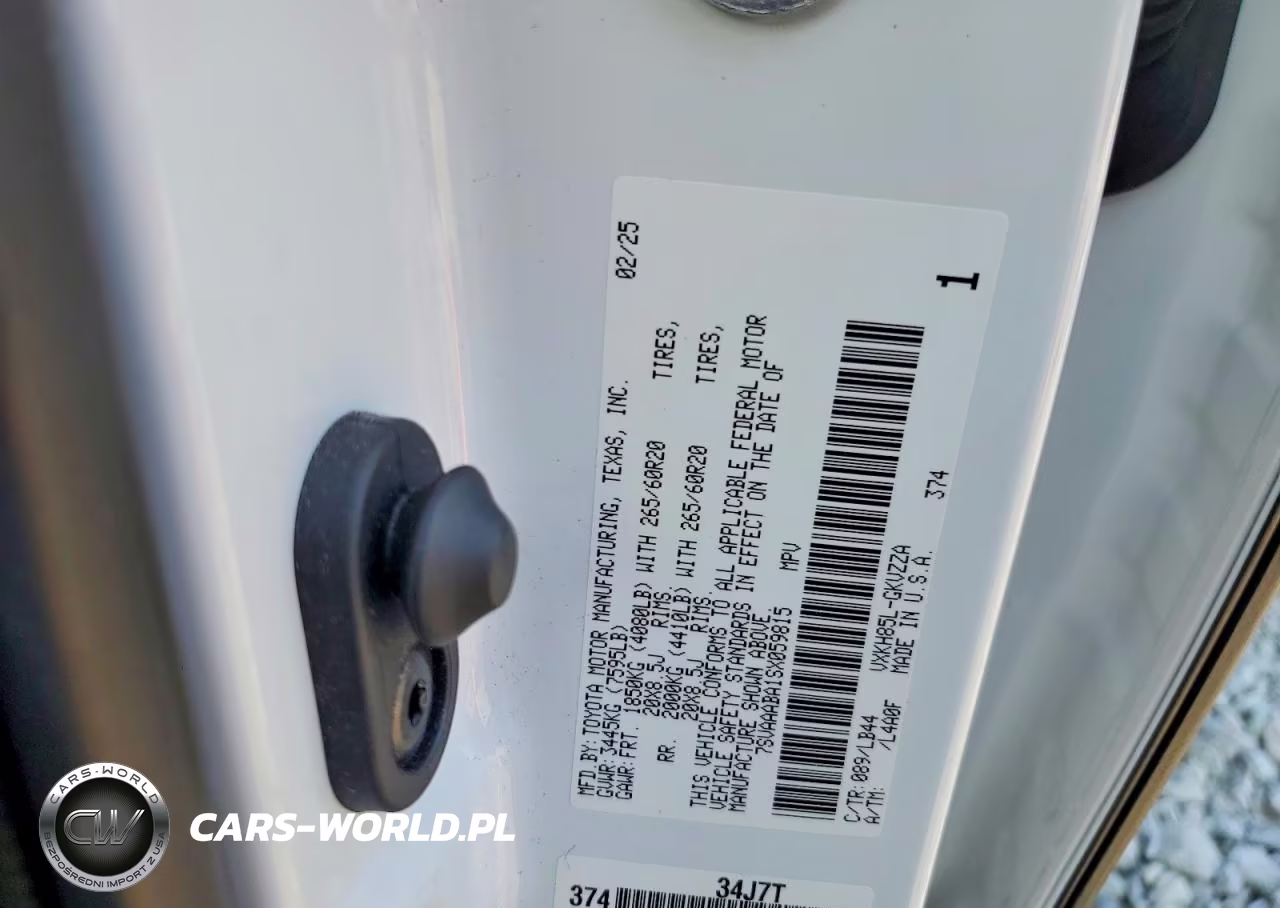 2025 Toyota Sequoia 1794 Edition VIN:7SVAAABA1SX059815 - 13
