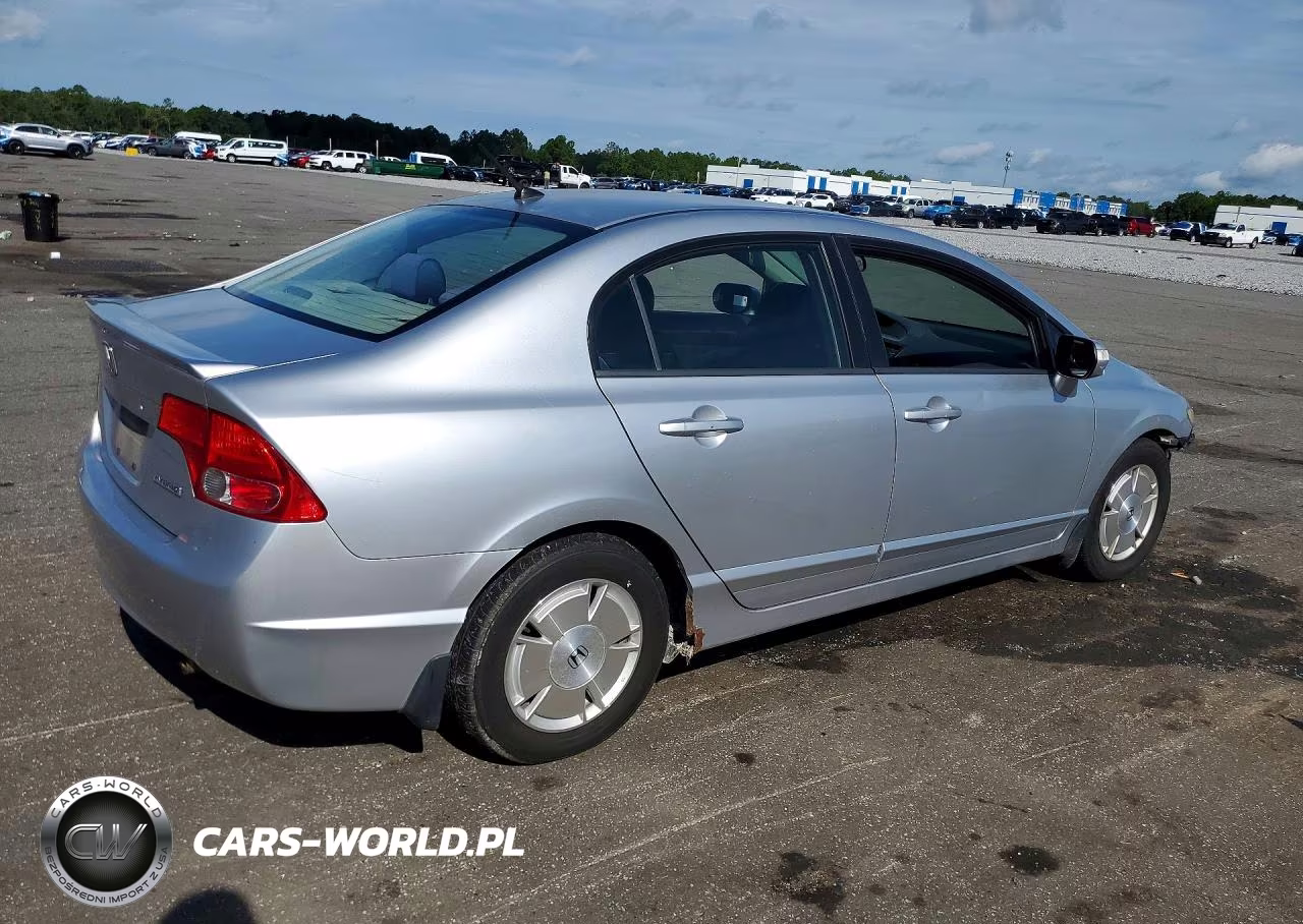 2007 Honda Civic Hybrid VIN:JHMFA36227S021642 - 3