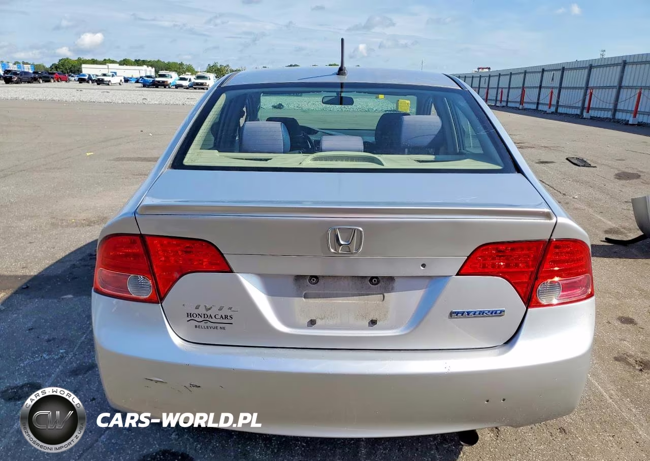 2007 Honda Civic Hybrid VIN:JHMFA36227S021642 - 6