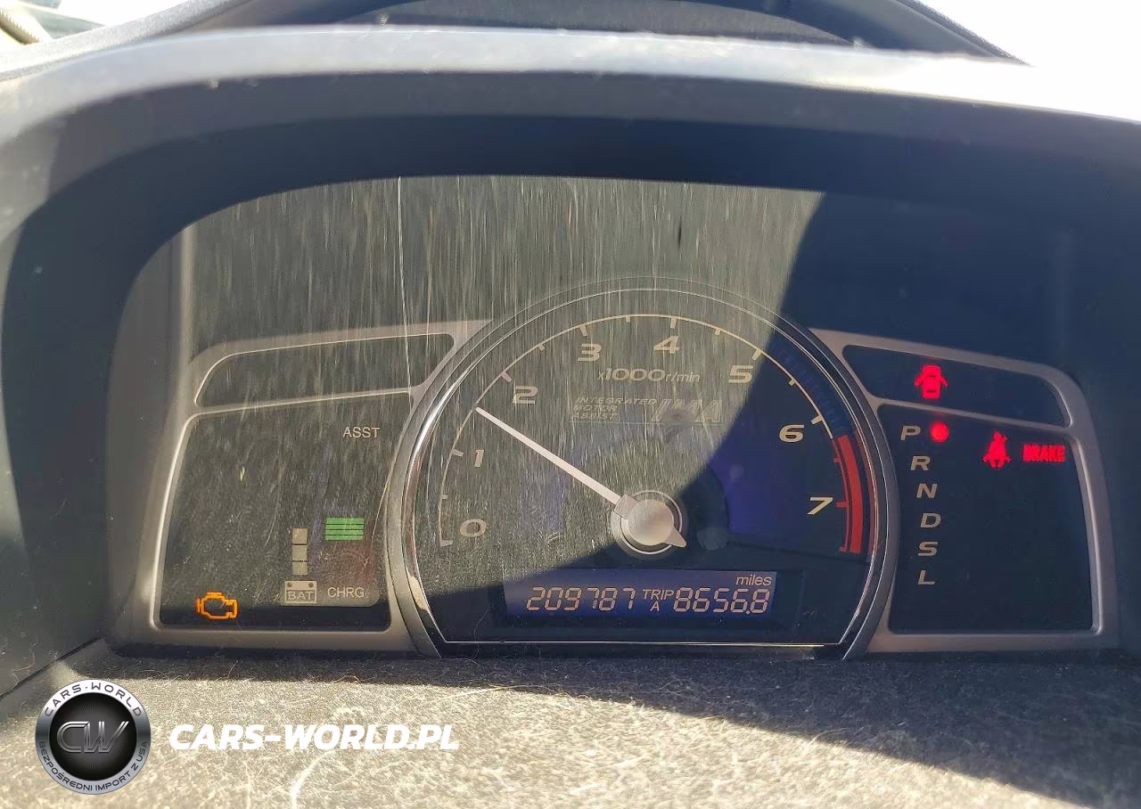 2007 Honda Civic Hybrid VIN:JHMFA36227S021642 - 9