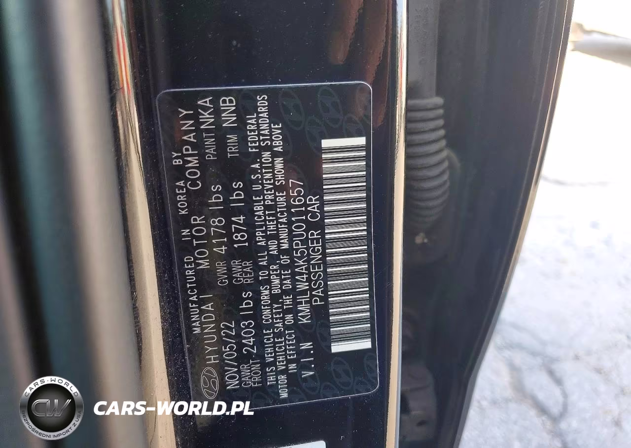 2023 Hyundai Elantra N Base VIN:KMHLW4AK5PU011657 - 12