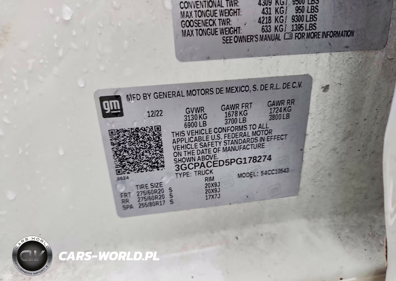 2023 Chevrolet Silverado C1500 Lt VIN:3GCPACED5PG178274 - 12
