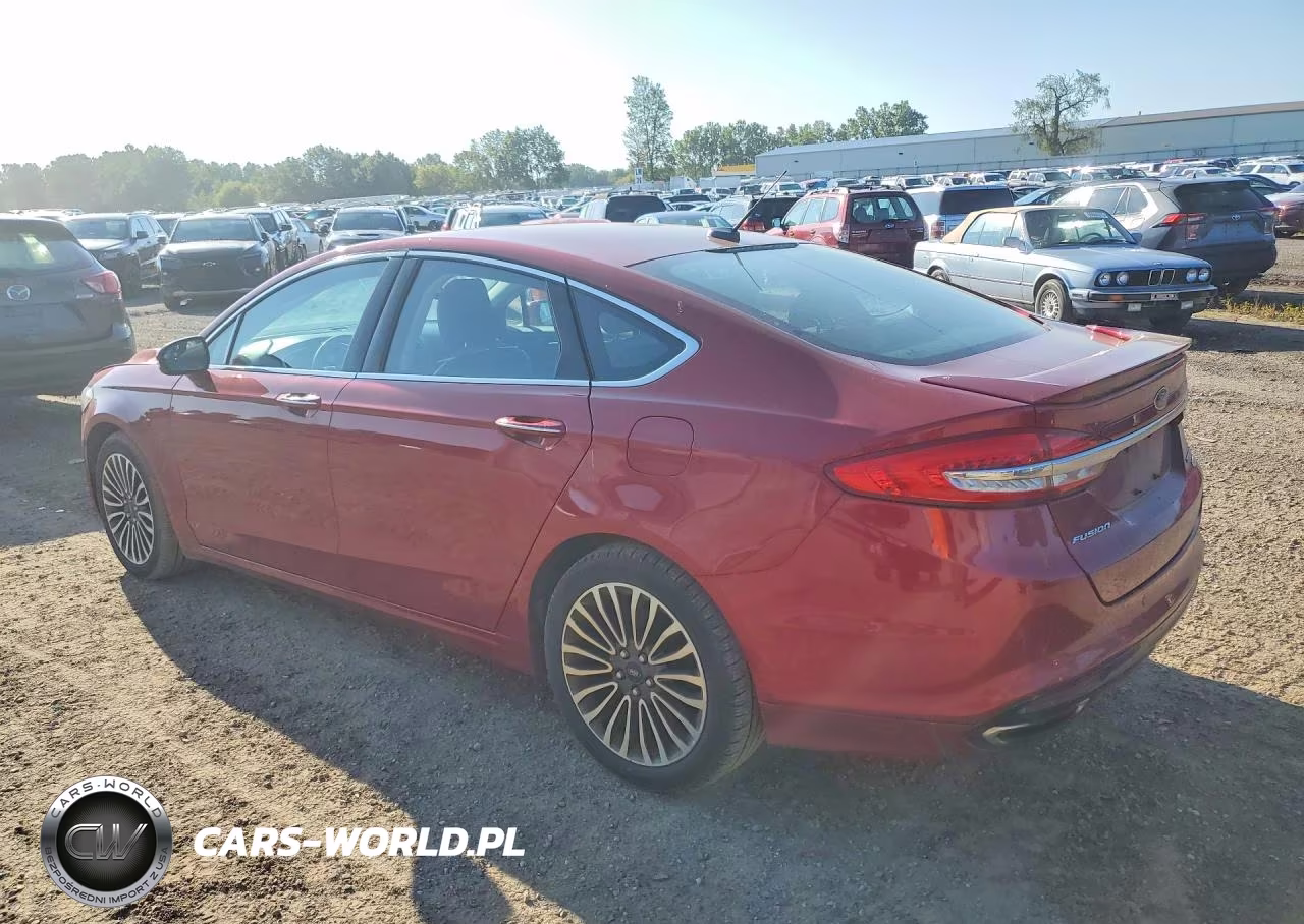 2017 Ford Fusion Titanium VIN:3FA6P0K93HR122001 - 2