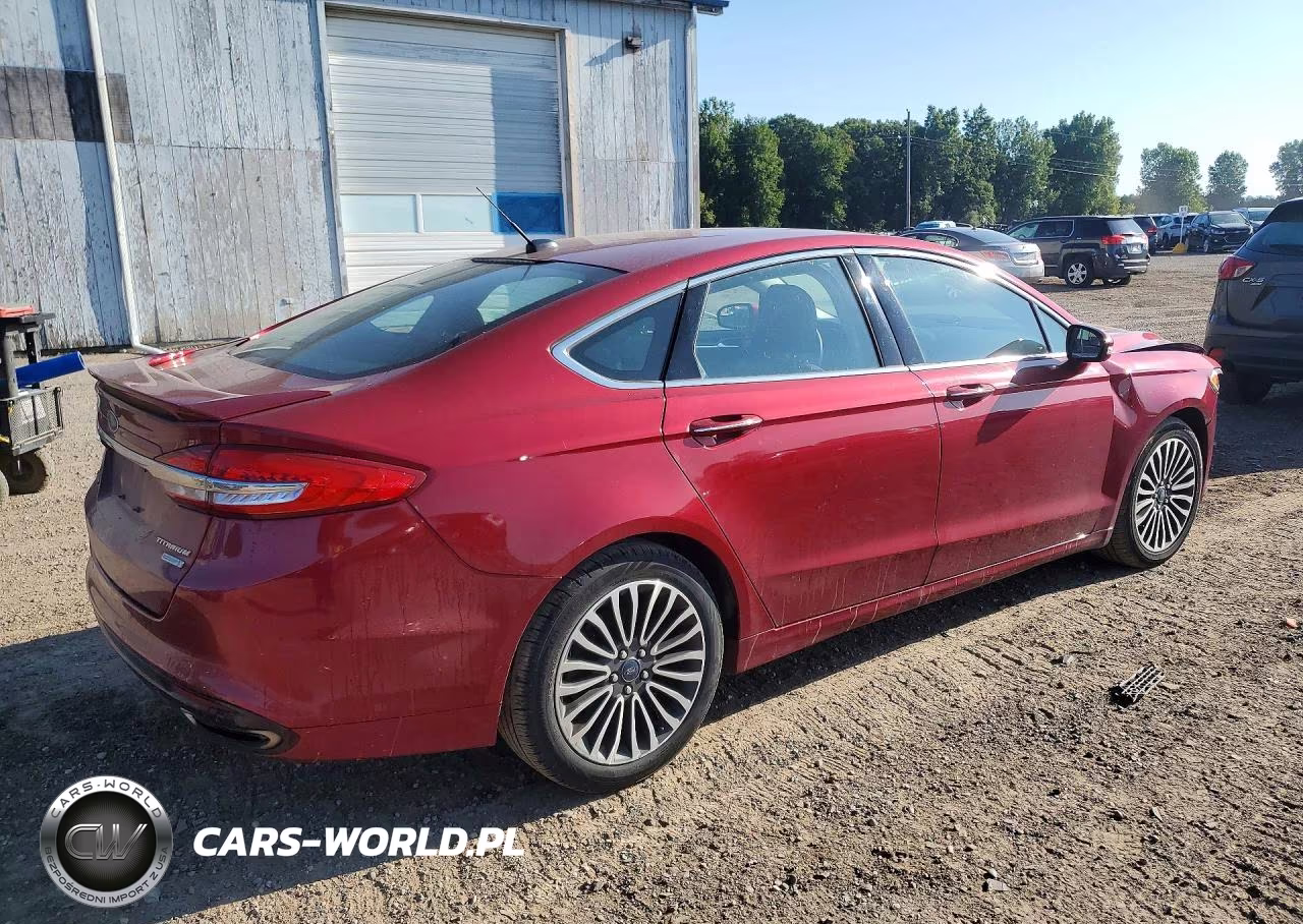 2017 Ford Fusion Titanium VIN:3FA6P0K93HR122001 - 3